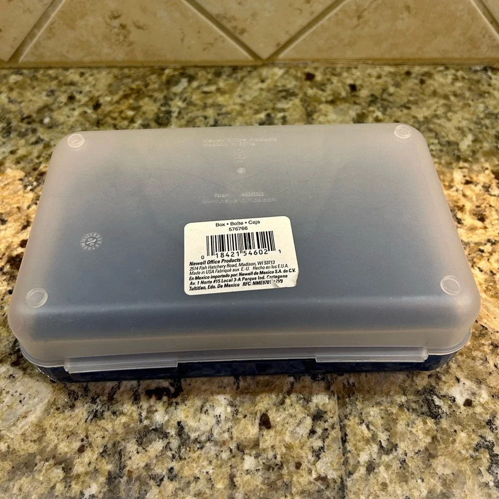 Vintage Spacemaker school box pencil case